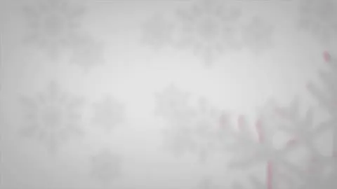 Snowflakes drifting down through a black winter sky.