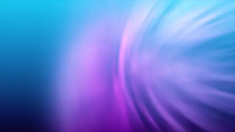 Purple shapes drifting through a slow abstract loop.
