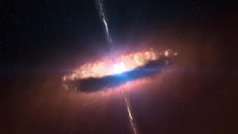 A neutron star spinning in the dark.
